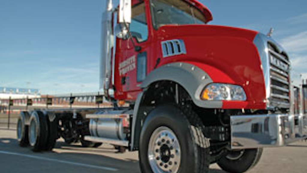 Mack Rolls Out Granite Axle Back | For Construction Pros