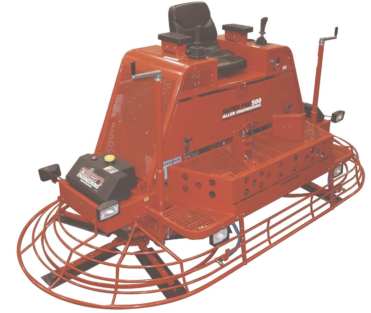 500B Riding trowel From Allen Engineering Corporation For