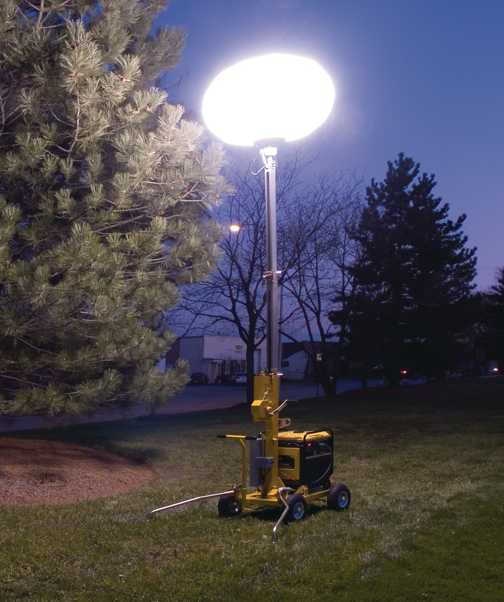 Balloon Light Tower From Subaru Industrial Power Products For