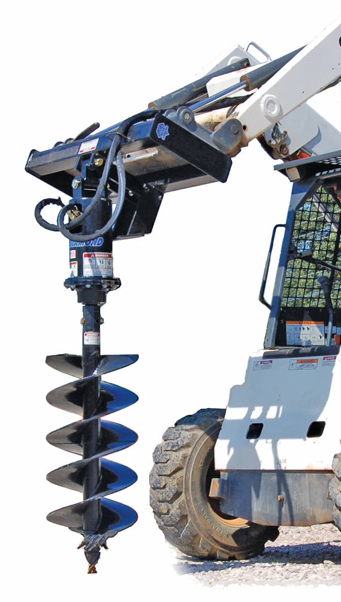 Blue Diamond Earth Auger From: ATCO Equipment | For Construction Pros