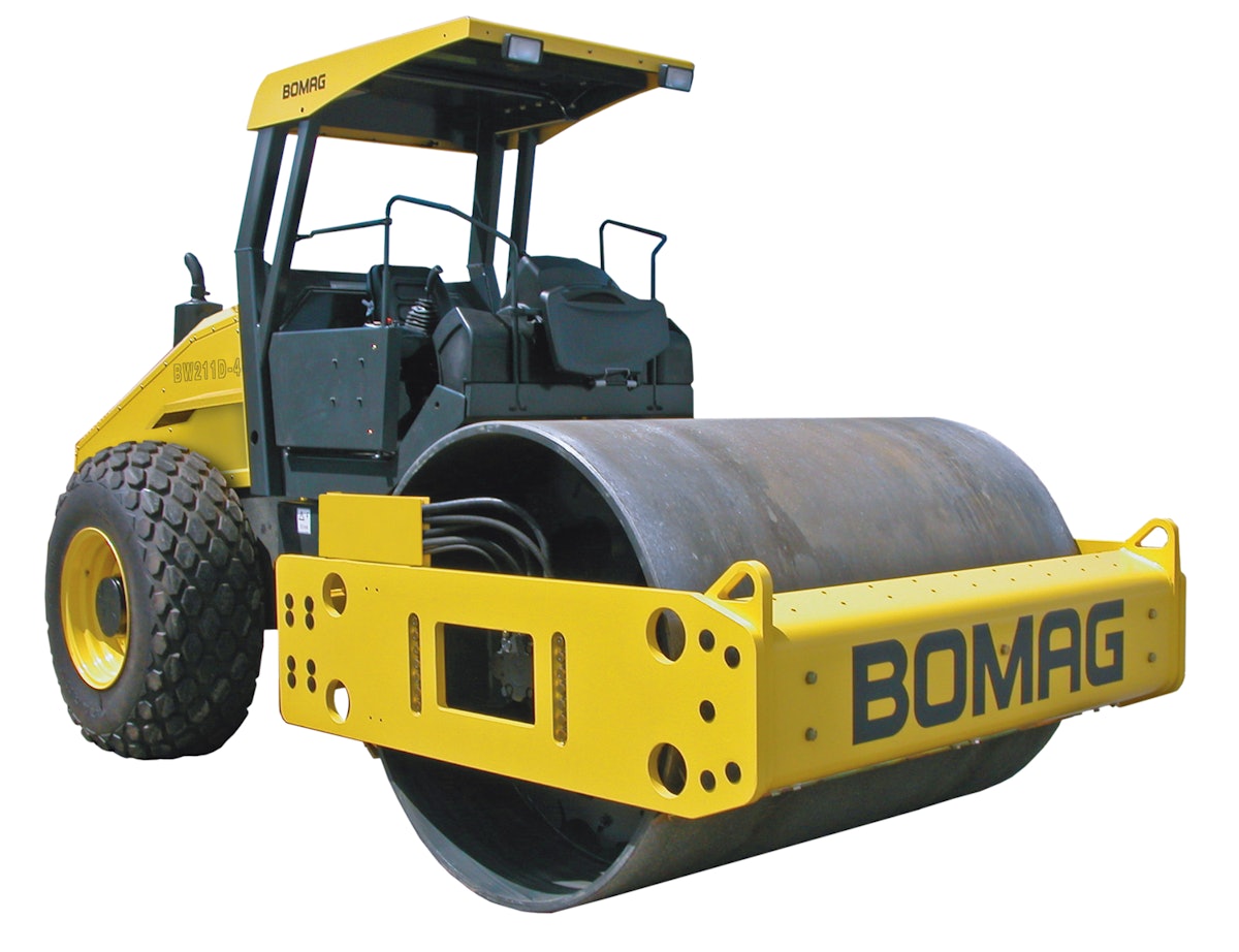 Miniature Construction World - Bomag BW211 PD-40 Padfoot
