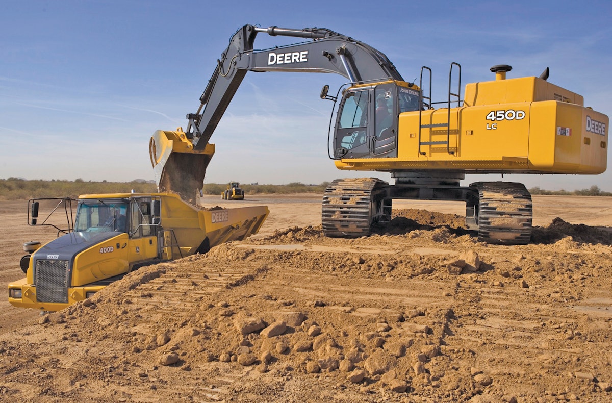 DSeries Fullsize Excavators From John Deere For Construction Pros