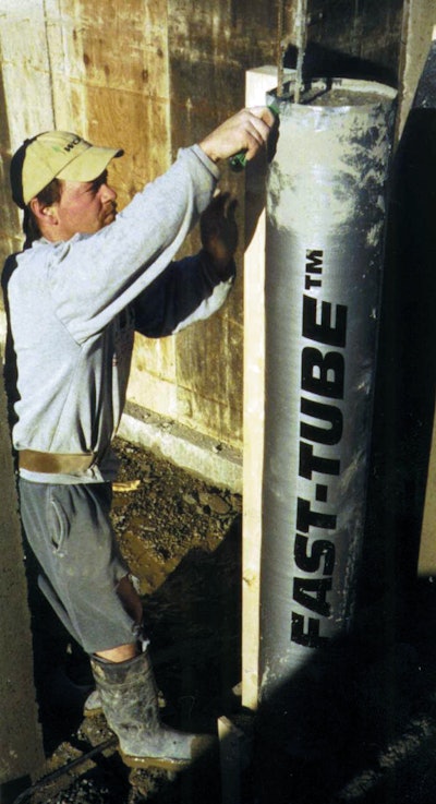 This solution comes in 12- and 100-ft. rolls, as well as 8- to 16-in. diameters.