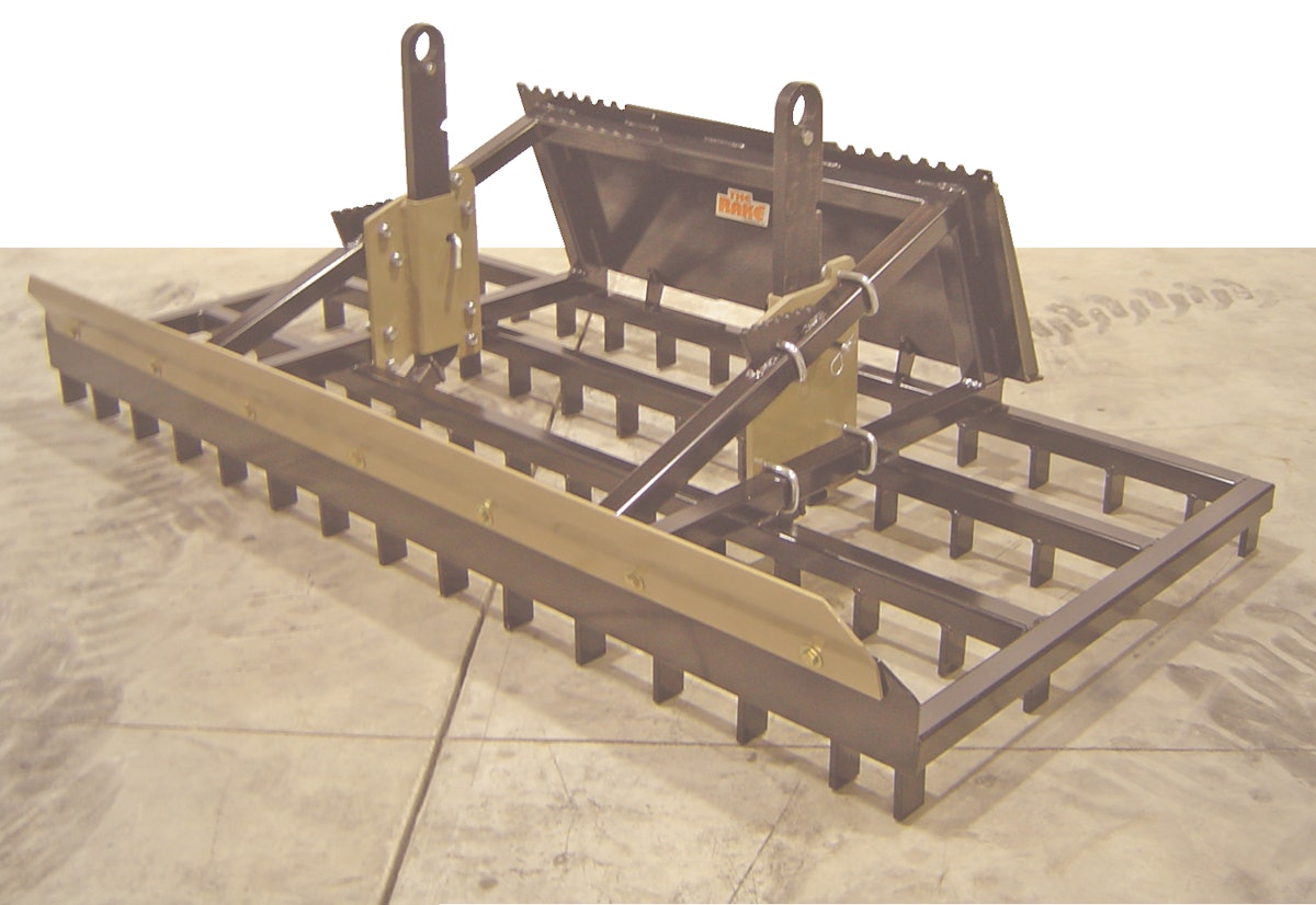 Harrow Rake From Daniel Mfg, Inc. For Construction Pros