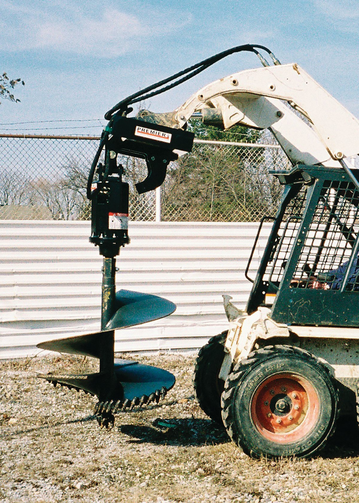 H Series Hydraulic Earth Auger Attachments From Premier Augers For