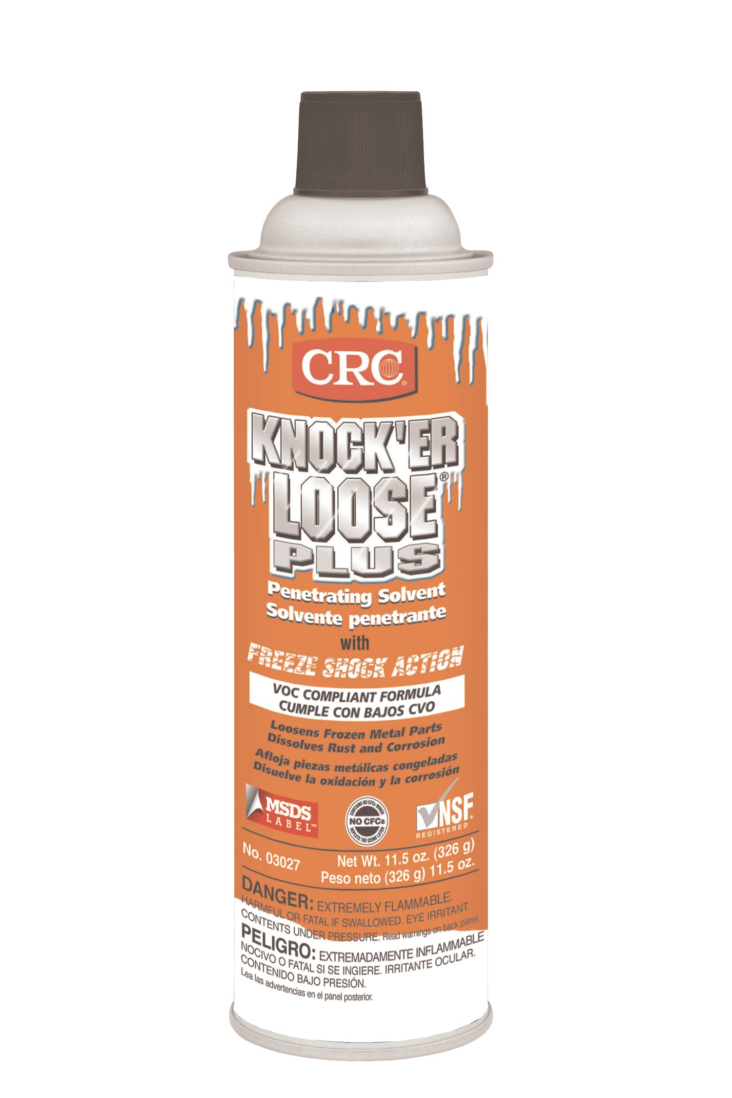 Knock'er Loose PLUS Penetrating Solvent From: CRC Industries Inc