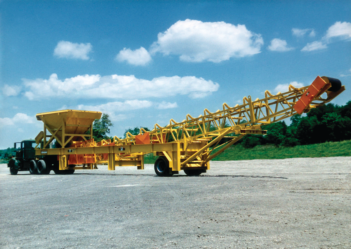 portable feed hopper From Grasan Equipment Co. Inc. For Construction
