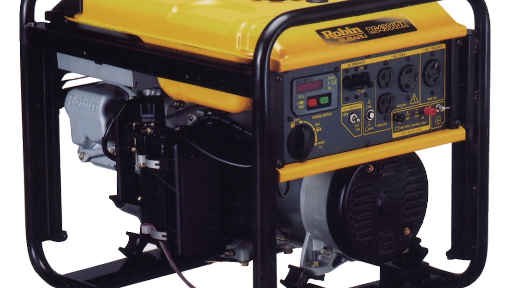 Robin Subaru Power Series Portable Generators From Subaru Industrial