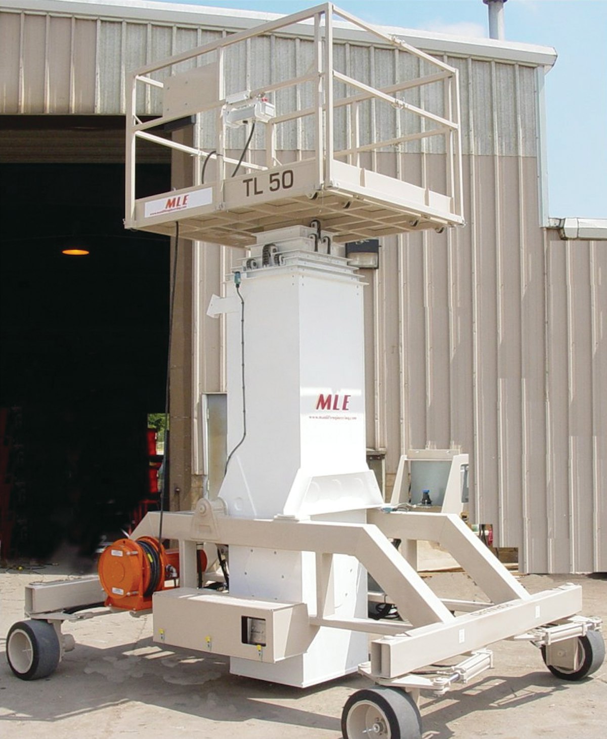 TL50 Telescoping Boom From Man Lift Mfg. Co. For Construction Pros