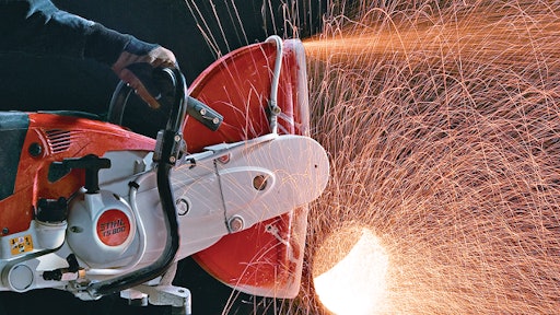 Stihl ts800 concrete saw deals