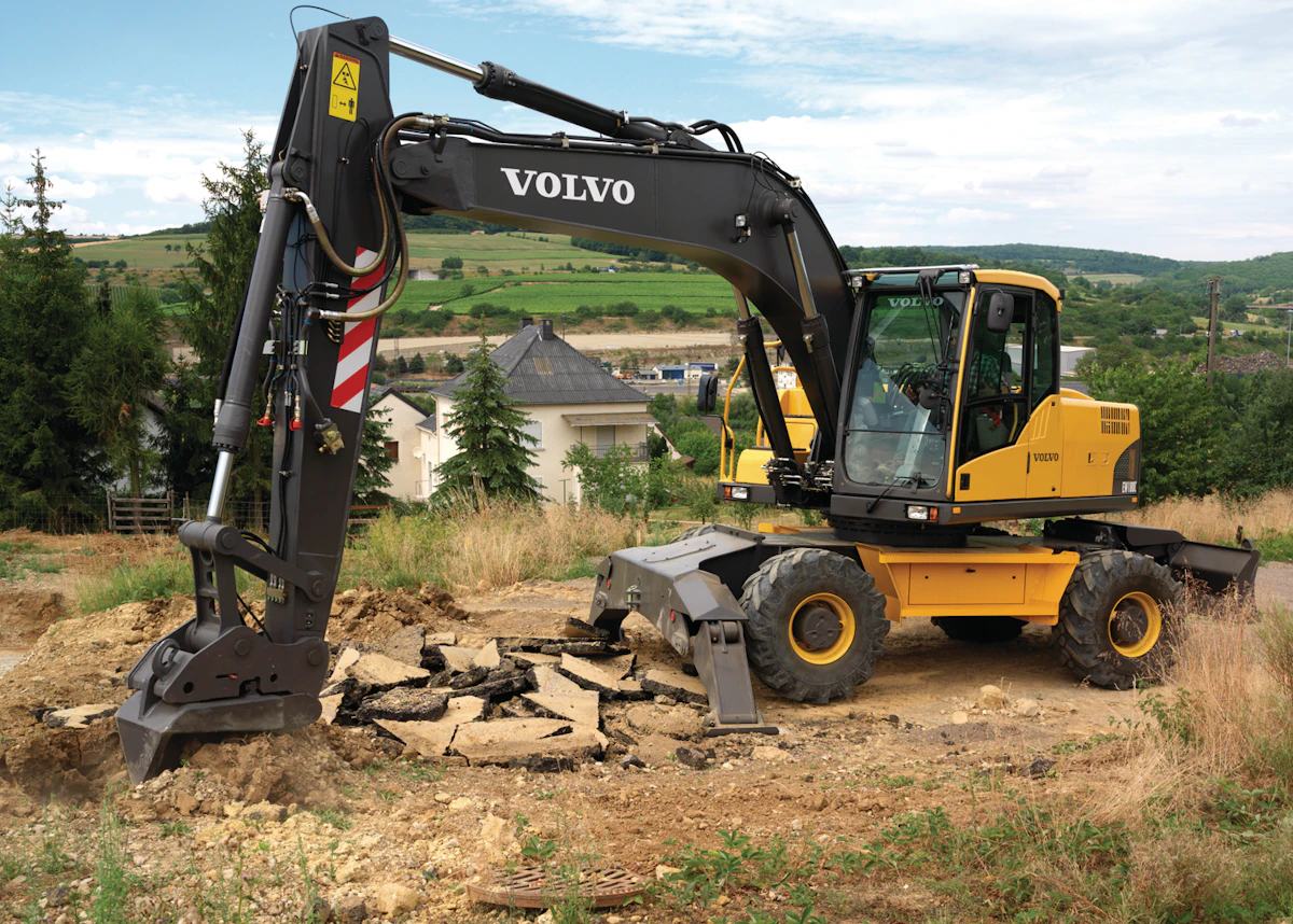 C-Series Wheeled Excavators From: Volvo Construction Equipment | For ...