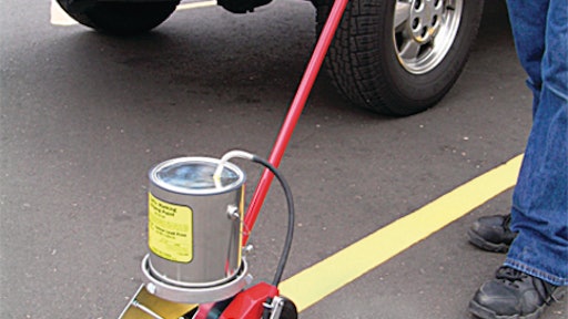Rollmaster Paint Striper From Newstripe Inc For Construction Pros