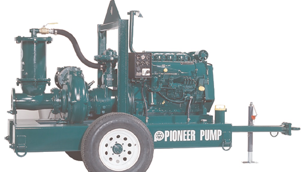 Centrifugal pumps From Pioneer Pump For Construction Pros