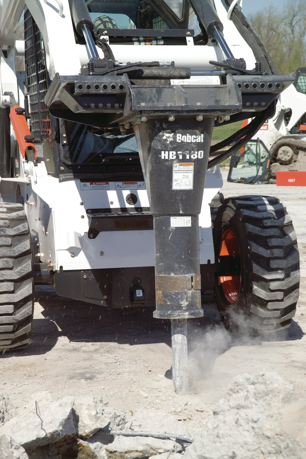 HB1180 Hydraulic Breaker From Doosan Bobcat Co. For Construction Pros