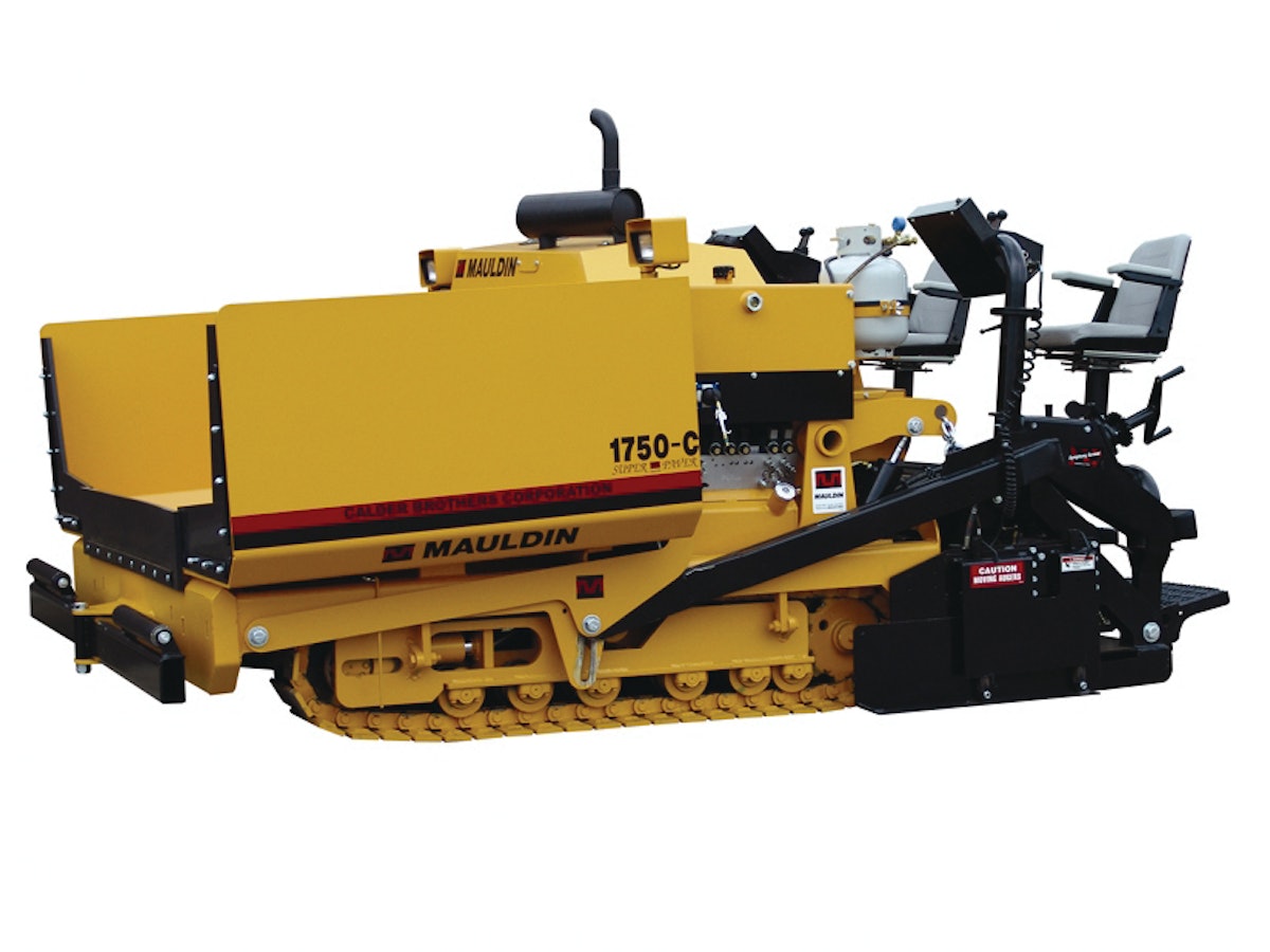 Mauldin 1750C Super Paver From Mauldin by Calder Brothers For