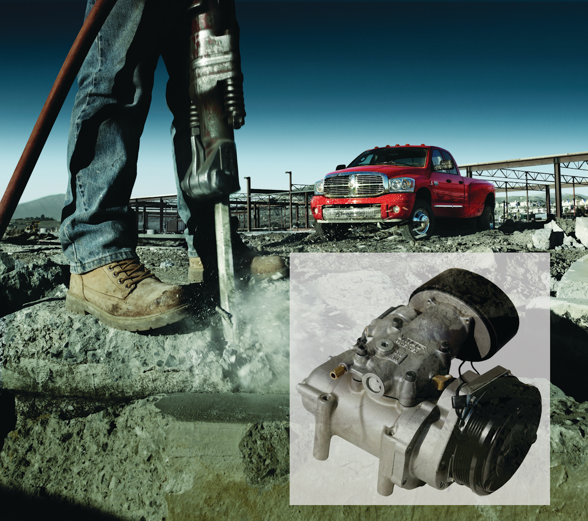 Underhood Air Compressors From: VMAC | For Construction Pros