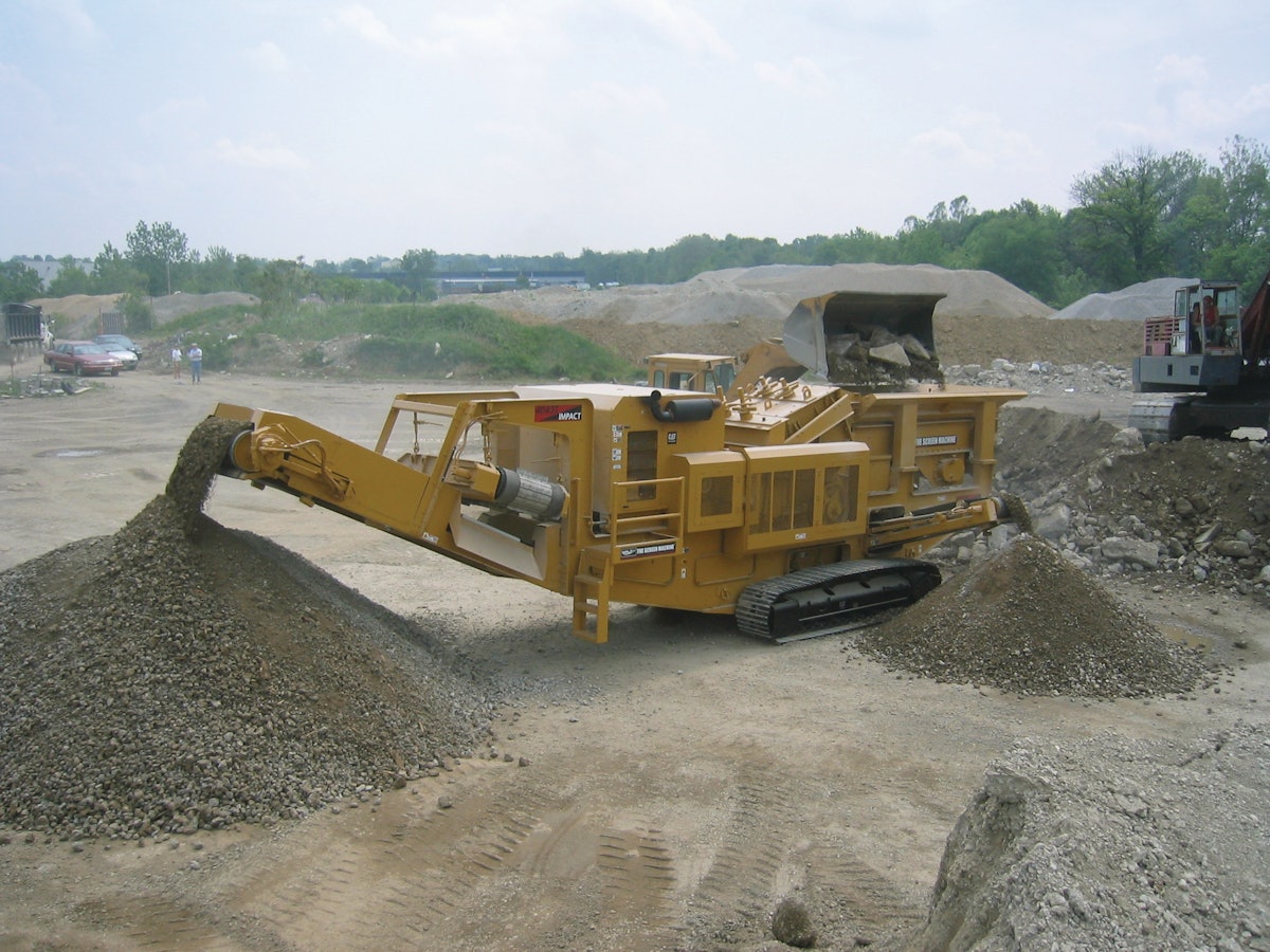 4043T Impact Crusher From Screen Machine Industries, LLC. For