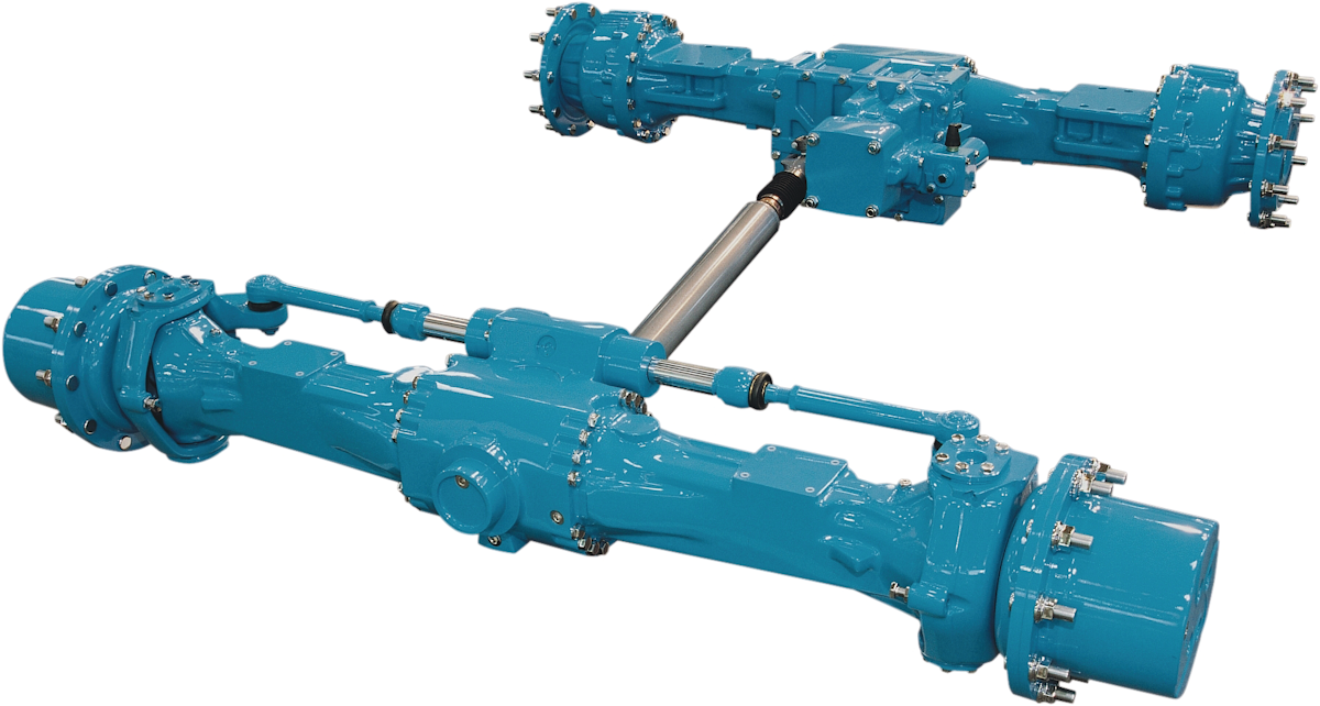 Drivetrain System for Wheeled Excavators From Dana Corp. For