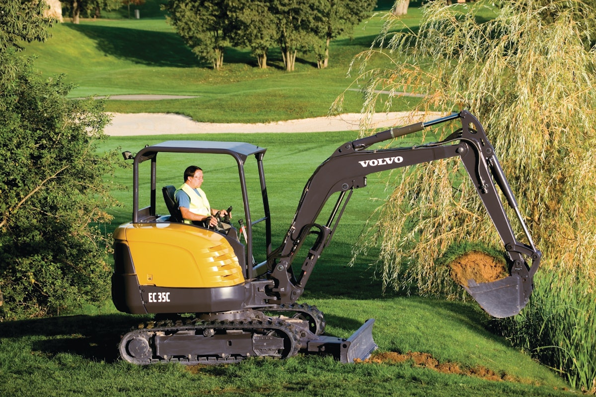 EC35C Compact Excavator From Volvo Construction Equipment For