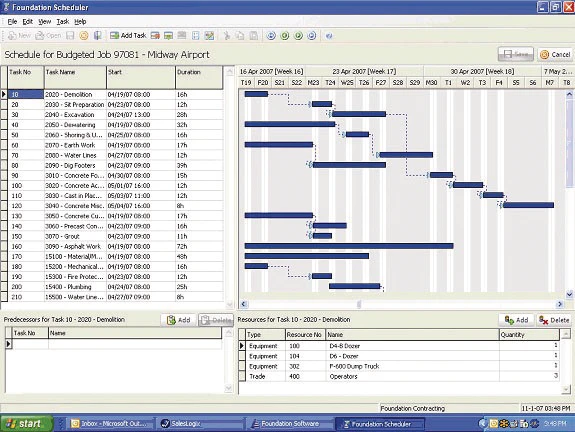 Foundation for Windows Scheduling From: Foundation Software Inc. | For ...