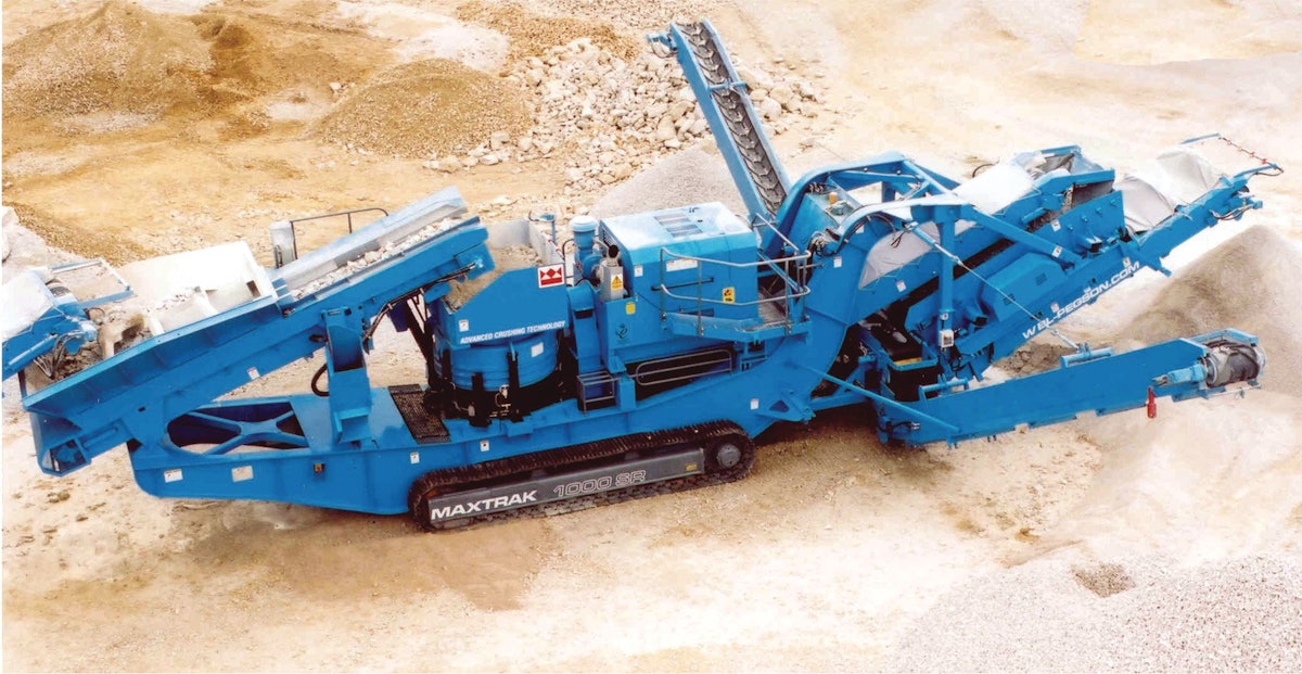 1000SR Mobile Cone Crusher From: Powerscreen - Terex | For