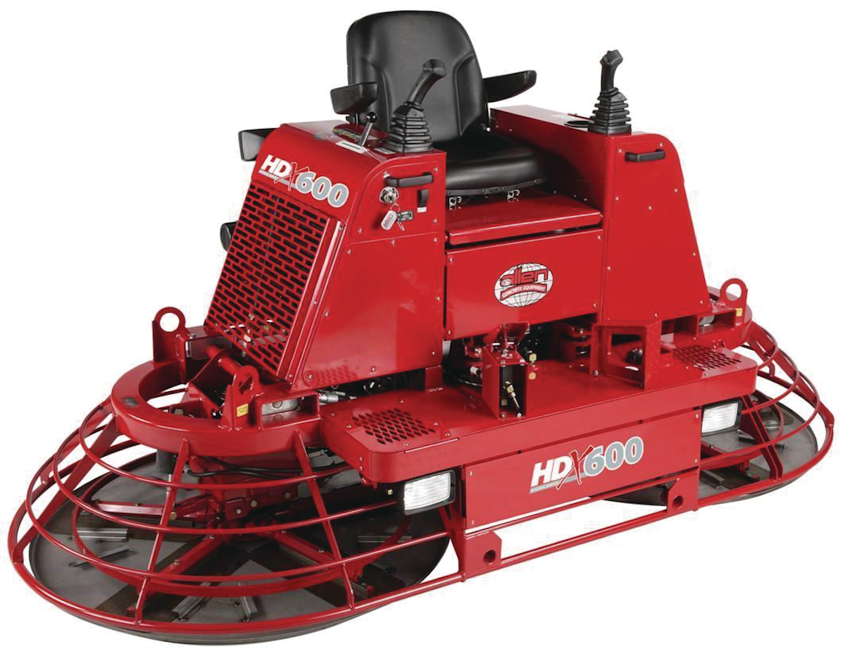 HDX 600 Riding Trowel From Allen Engineering Corporation For