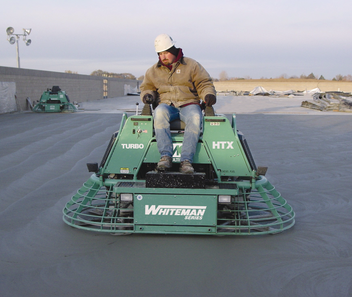 STX and HTX Series Hydrostatic rideon power trowels From Multiquip