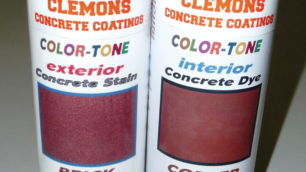 Color-Crete From: Clemons Concrete Coatings | For Construction Pros