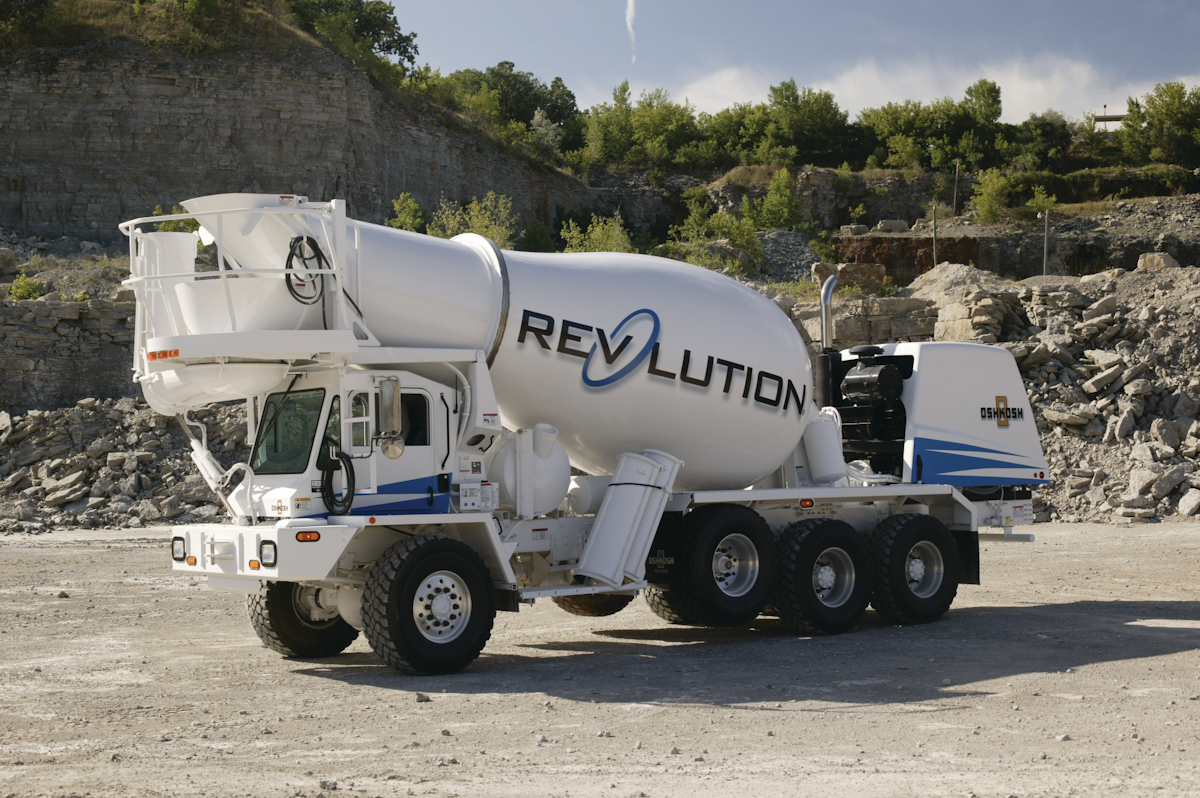 Revolution Drum Mixer From McNeilus Companies, Inc. For Construction