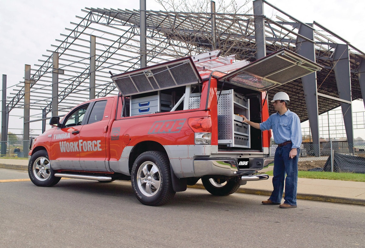 Workforce shop truck accessories