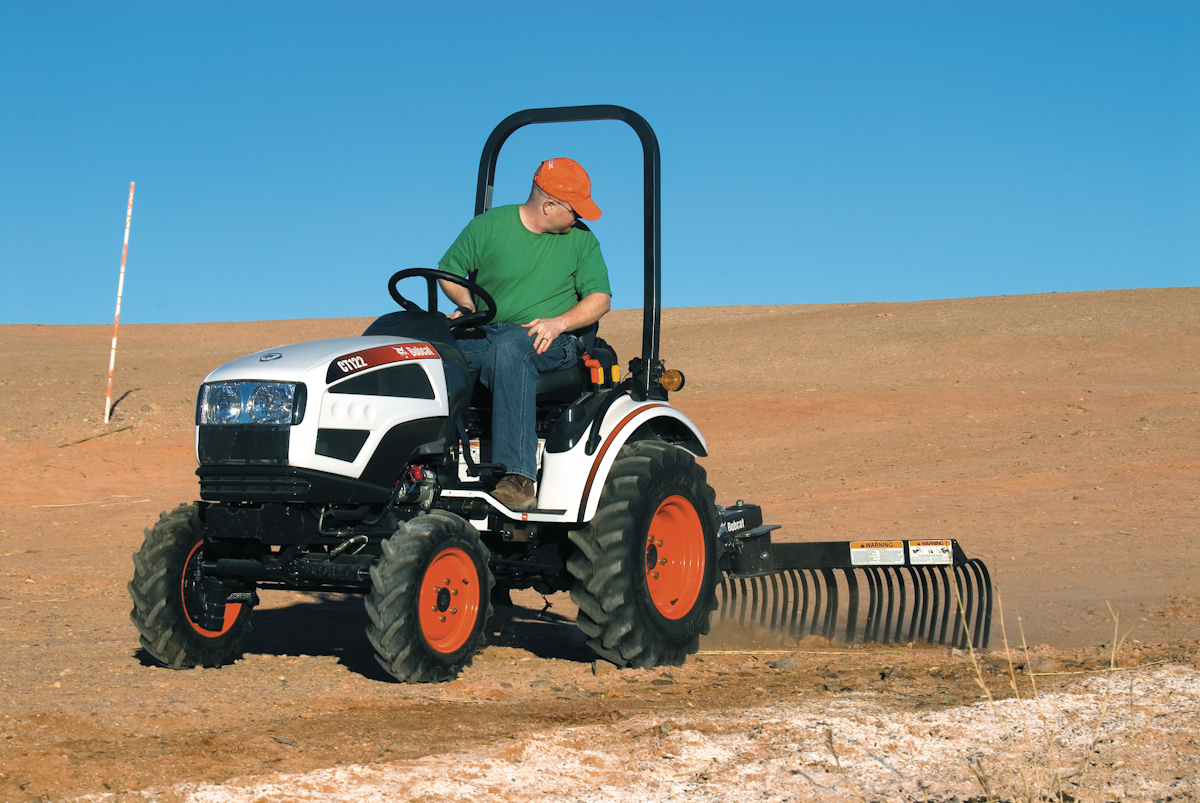 CT122 Compact Tractor From: Bobcat Co. | For Construction Pros