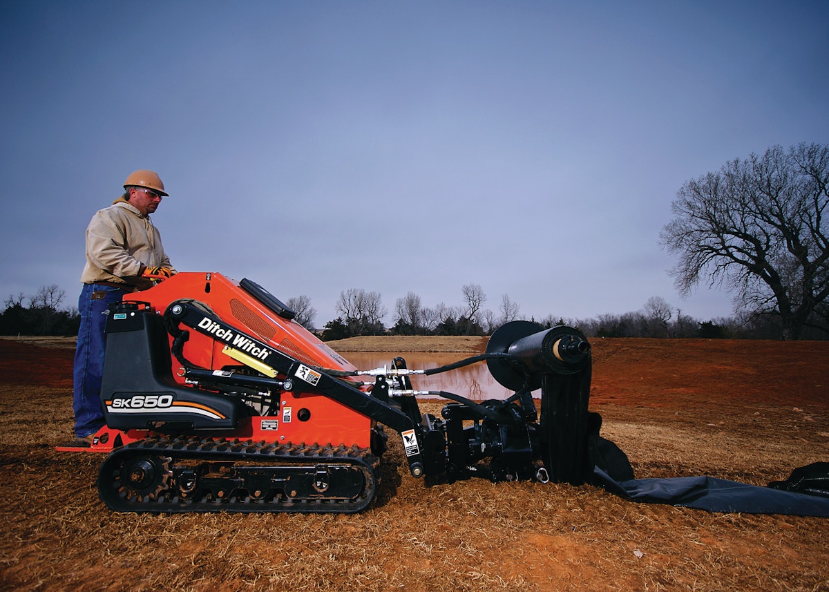Silt Fence Installer From Ditch Witch For Construction Pros