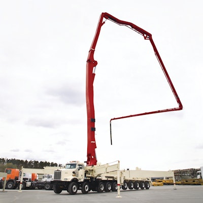 70zmetertruckmountedconcreteboompump 10091269