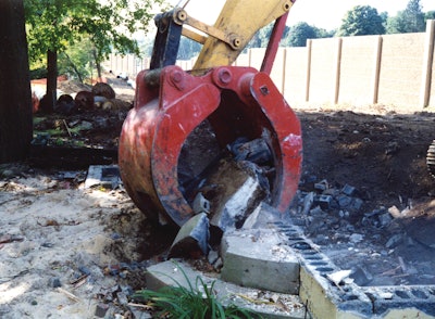 H23excavatorgrapple 10084670