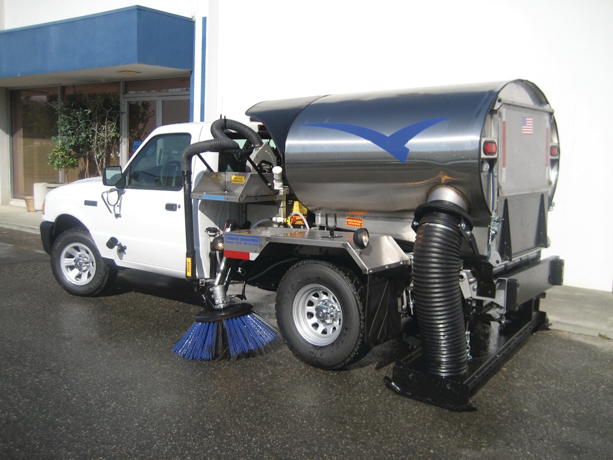Model 1600 Econo From Masco Sweepers, Inc. For Construction Pros