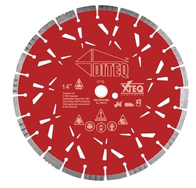 Xteqcrossoverdiamondblade 10091200