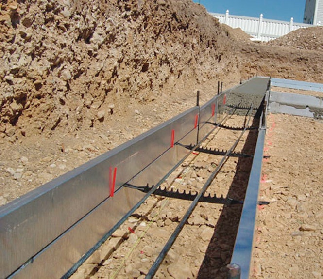 EzFootings From Concrete Forms Services For