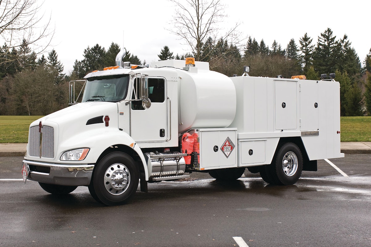 Field Service Lube Trucks From Auto Crane Company For Construction Pros