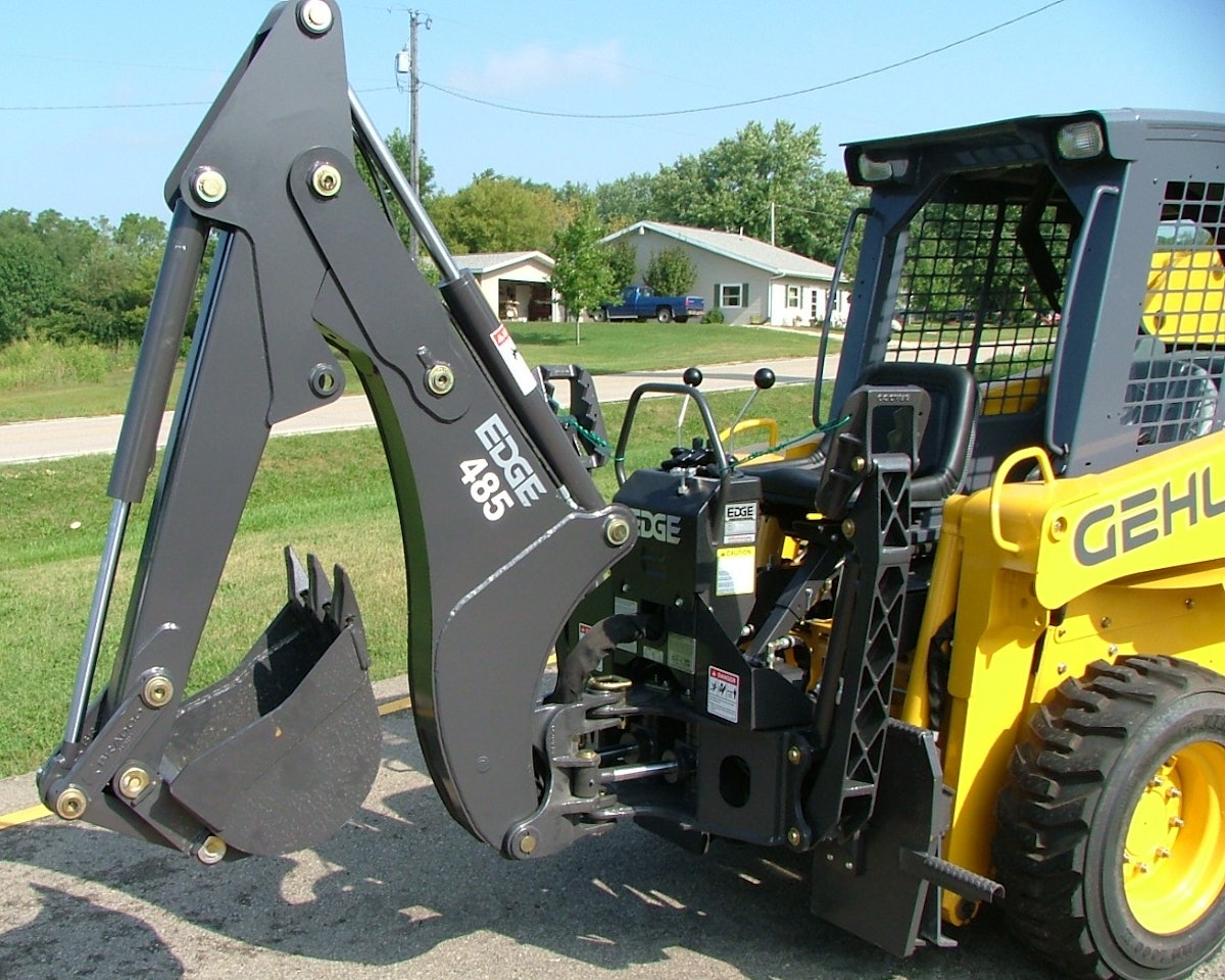 EDGE Backhoe From Manitou Americas Inc. For Construction Pros