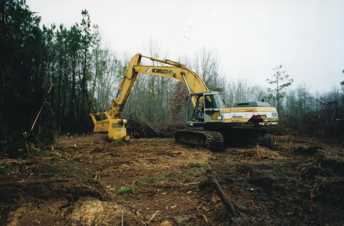 Brush Shredder and Tree Removal Attachments From Sneller Machine For