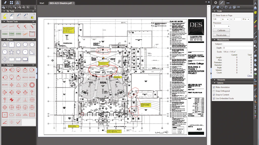 Bluebeam Practice File.pdf Bluebeam PDF Revu From: Bluebeam Software Inc. | For Construction Pros