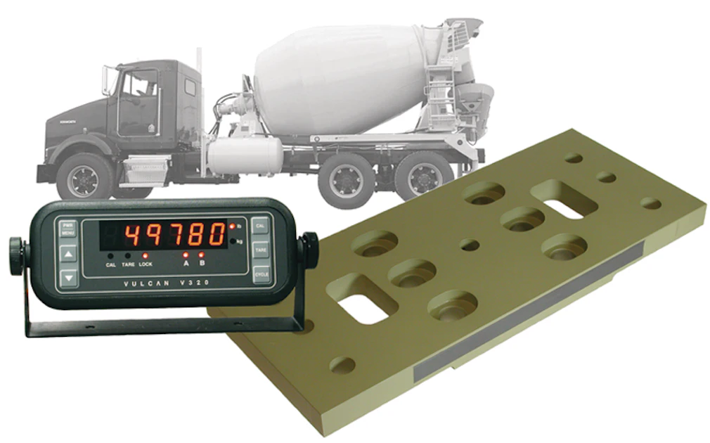 Fcp Scale Concrete mixer scale From: Vulcan On-Board Scales | For Construction Pros