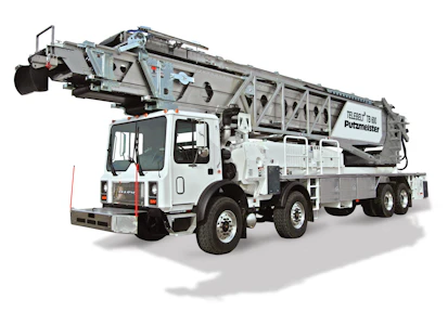 Telebelt TB 600 From: Putzmeister America | For Construction Pros