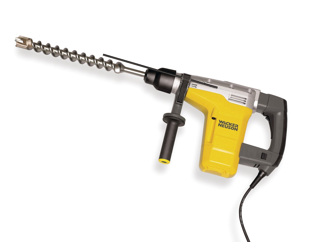 Electric Demolition and Rotary Hammers From Wacker Neuson America