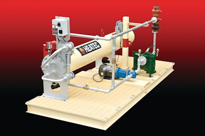 Fuelpreheaterskid 10093063