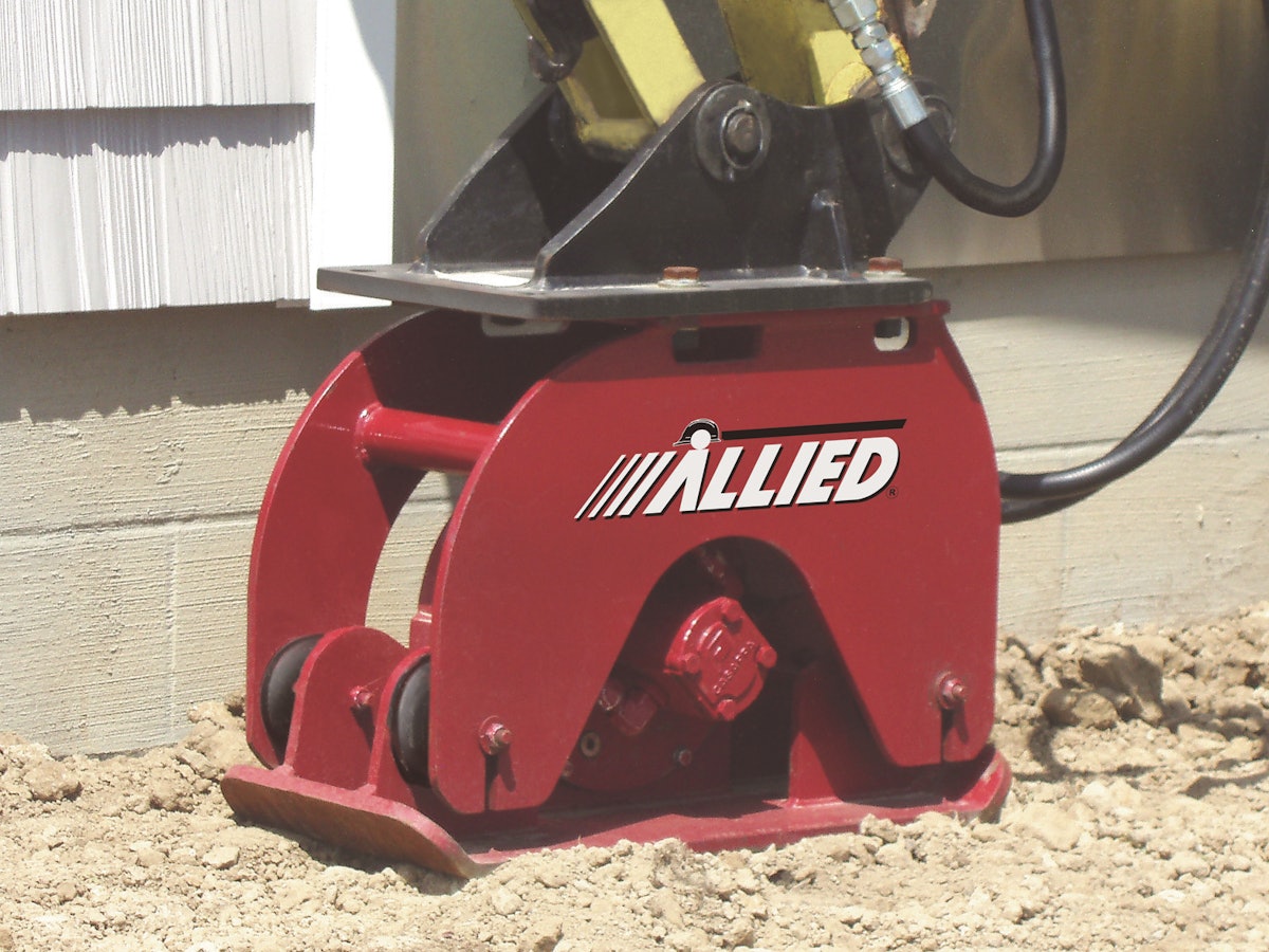 Allied plate hot sale compactor