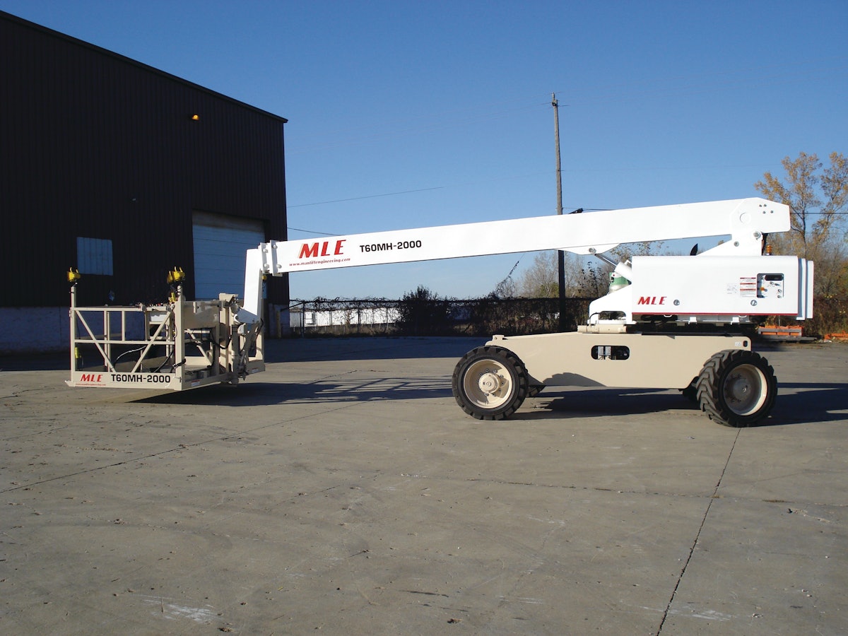 T60MH2000 High Capacity Manlift From Man Lift Mfg. Co. For Construction Pros