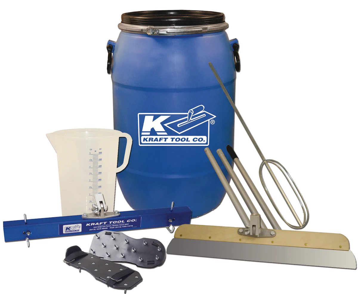 Self Leveling Kit From: Kraft Tool Co. | For Construction Pros