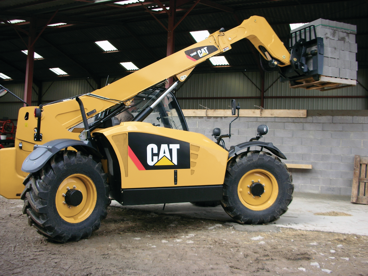 TH406 and TH407 Telehandlers From: Caterpillar - Cat | For Construction ...