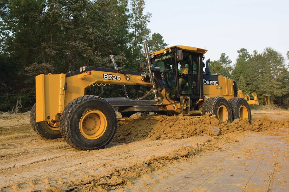 872G Motor Grader From: John Deere | For Construction Pros